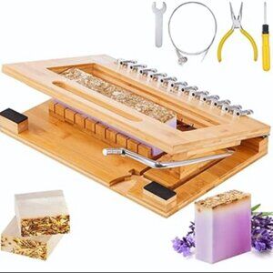 NIB VEVOR 2-in-1 Soap Cutter, Cut 1 to 12 Bars